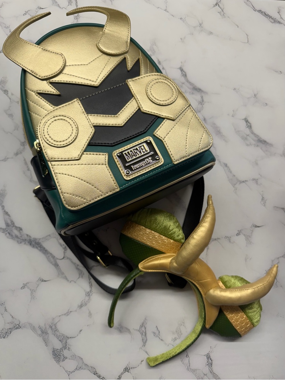 Marvel’s Loki Loungefly Backpack 🎒and Mickey Ears